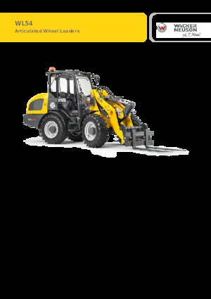 Tekerlekli yükleyiciler Wacker Neuson WL54