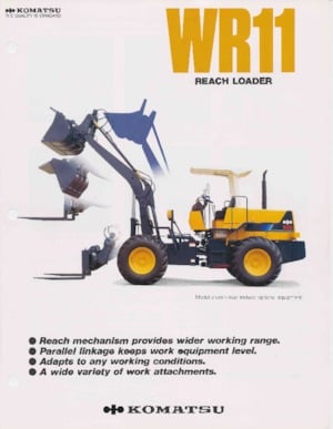 Wheel Loaders Komatsu WR 11