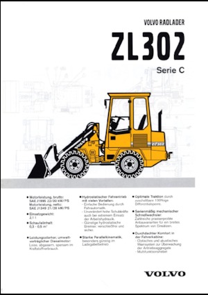 Tekerlekli yükleyiciler Volvo ZL 302