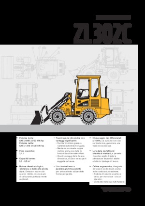 Tekerlekli yükleyiciler Volvo ZL 302