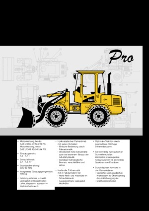 Tekerlekli yükleyiciler Volvo ZL 502 C