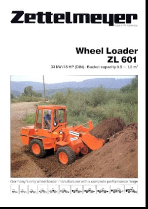 Wheel Loaders Zettelmeyer ZL 601