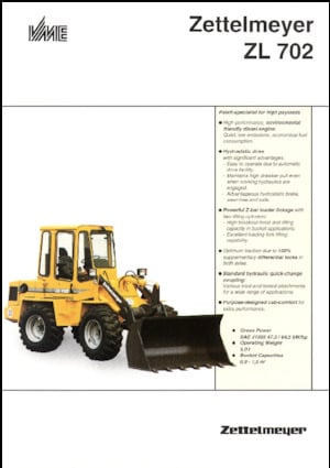 Wheel Loaders Zettelmeyer ZL 702