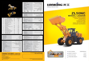 Wheel Loaders Lonking ZL50C