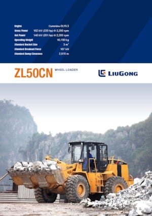 Wheel Loaders Liugong ZL50CN