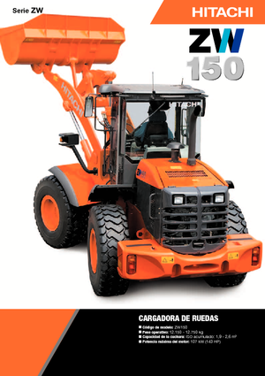 Wheel Loaders Hitachi ZW 150