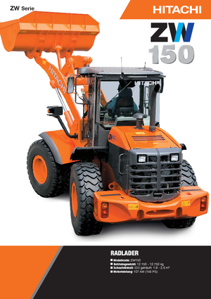 Wheel Loaders Hitachi ZW 150