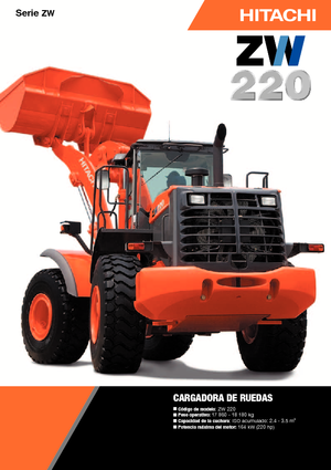Wheel Loaders Hitachi ZW 220