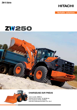 Tekerlekli yükleyiciler Hitachi ZW250-5B