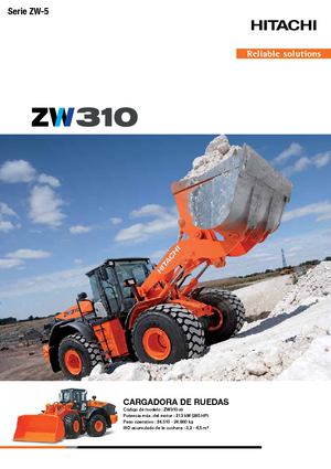 Wheel Loaders Hitachi ZW 310-5