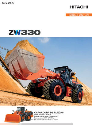 Wheel Loaders Hitachi ZW 330-5