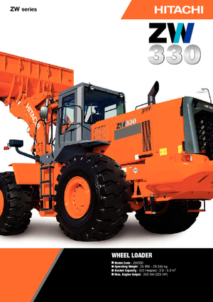 Wheel Loaders Hitachi ZW 330