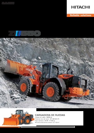 Wheel Loaders Hitachi ZW 550-5
