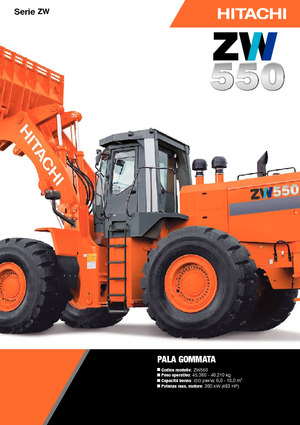 Wheel Loaders Hitachi ZW 550