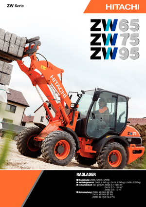 Wheel Loaders Hitachi ZW 65