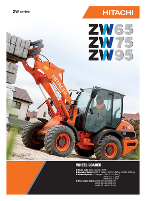 Wheel Loaders Hitachi ZW 75