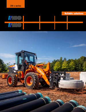 Tekerlekli yükleyiciler Hitachi ZW120-6