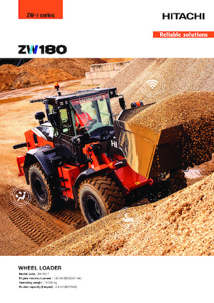 Wheel Loaders Hitachi ZW180-7
