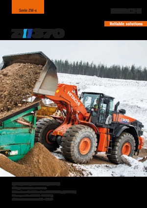 Wheel Loaders Hitachi ZW370-6