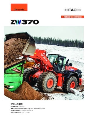 Wheel Loaders Hitachi ZW370-6