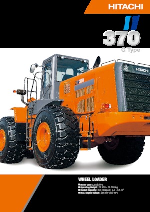 Wheel Loaders Hitachi ZW370-G