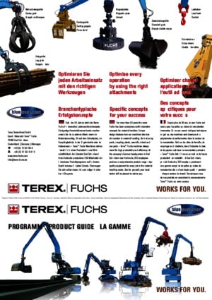 Material Handlers Terex-Fuchs MHL 340 D