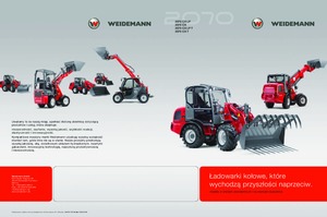 Wheel Loaders Weidemann 2070 CX 50LP