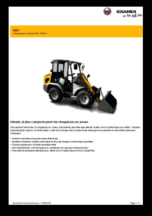 Wheel Loaders Kramer 5025