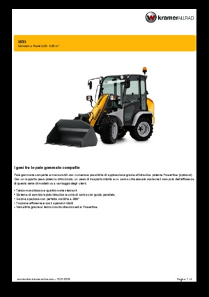 Wheel Loaders Kramer 5035