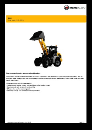 Wheel Loaders Kramer 5065