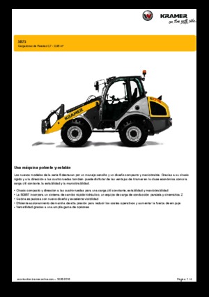 Wheel Loaders Kramer 5075