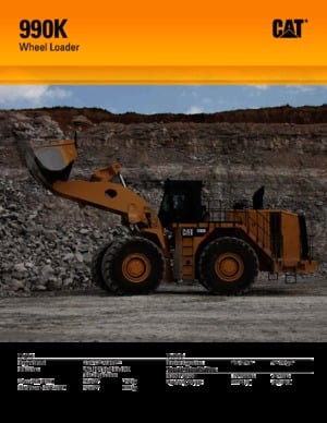 Wheel Loaders Caterpillar 990K