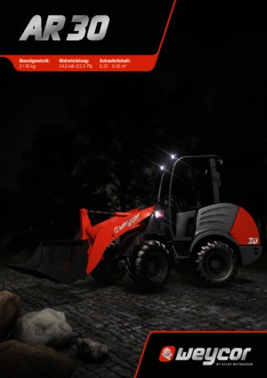 Wheel Loaders weycor AR 30