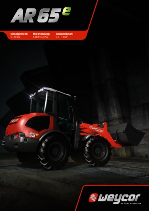 Wheel Loaders weycor AR 65 e