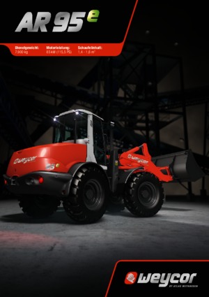 Wheel Loaders weycor AR 95 e