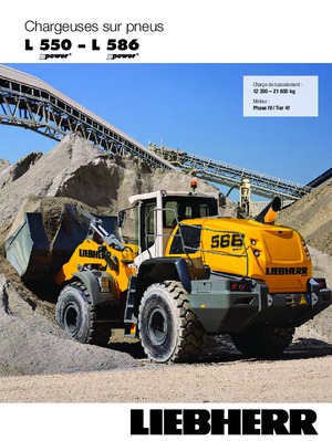 Wheel Loaders Liebherr L 580 XPower