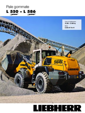 Wheel Loaders Liebherr L 580 XPower