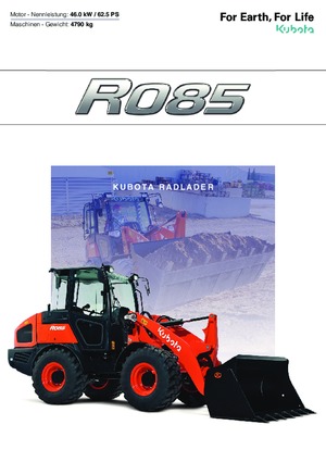 Wheel Loaders Kubota R 085