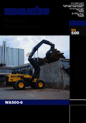 Wheel Loaders Komatsu WA500-6