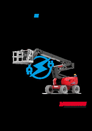 Wheeled Articulating Boom Lifts Manitou 200 ATJ e CR