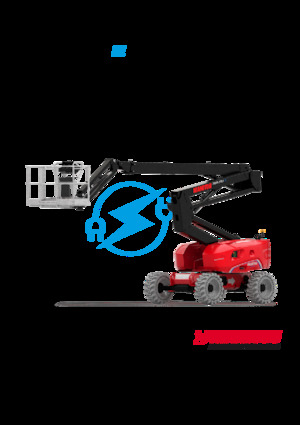 Wheeled Articulating Boom Lifts Manitou 200 ATJ e