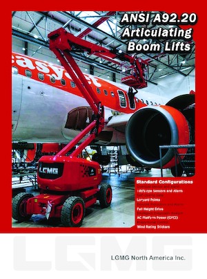 Wheeled Articulating Boom Lifts LGMG  A45JE 