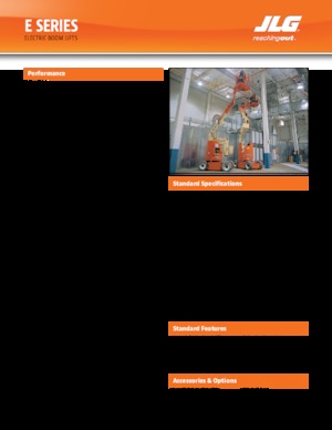 Wheeled Articulating Boom Lifts JLG E400AN