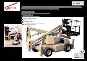 Tekerlekli Mafsall Bomlu Asansörler Matilsa Parma 13 D