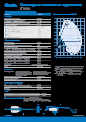 Wheeled Articulating Boom Lifts Genie Z-80/60