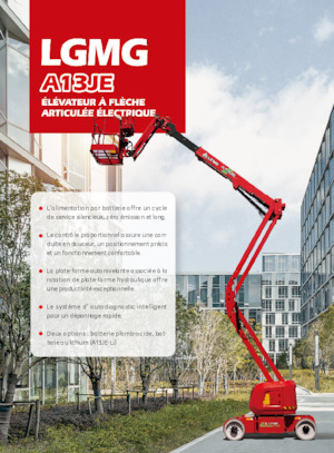 Wheeled Articulating Boom Lifts LGMG  A13JE-LI