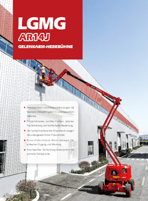 Wheeled Articulating Boom Lifts LGMG  AR14J