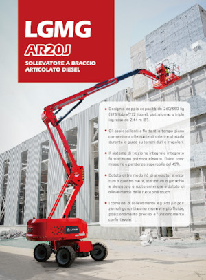 Wheeled Articulating Boom Lifts LGMG  AR20J
