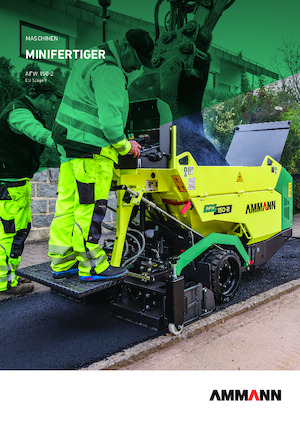 Wheeled Asphalt Pavers Ammann AFW 150-2
