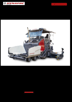 Wheeled Asphalt Pavers Dynapac SD2500WS